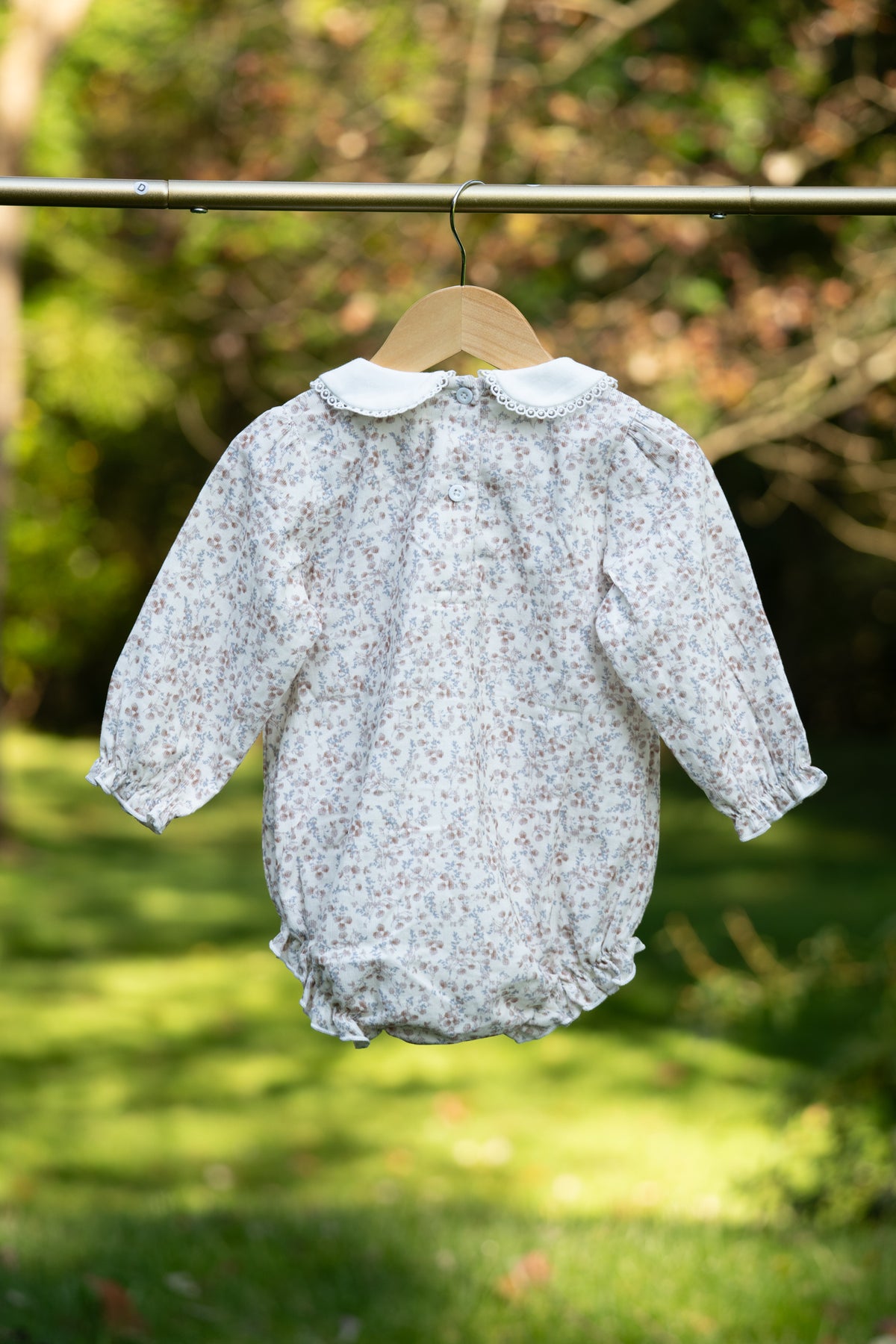 Clara Floral Smocked Bubble