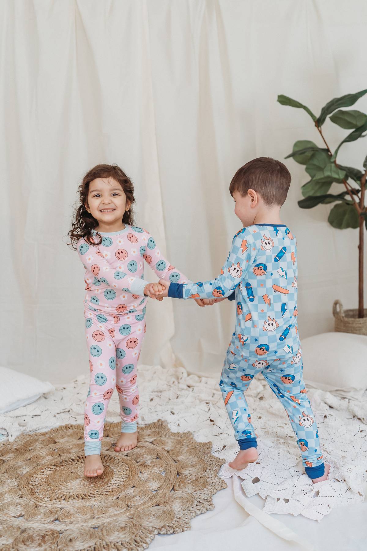 Rad Vibes Two-Piece Pajama Set