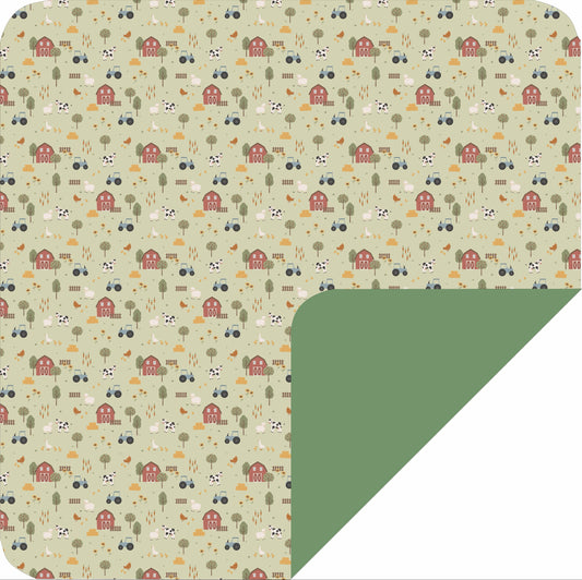 Barnyard Besties Double-layer Bamboo Blanket