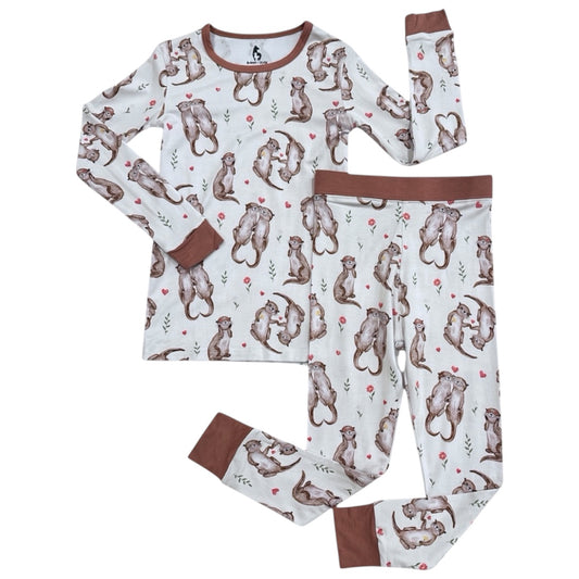 My Otter Half Two-piece Pajama Set