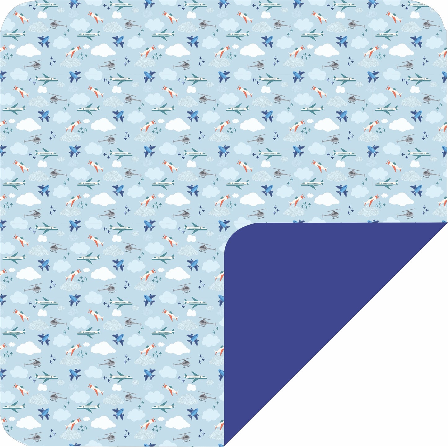 Cloud Cruisers Double-layer Bamboo Blanket
