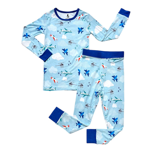 Cloud Cruisers Two-piece Pajama Set