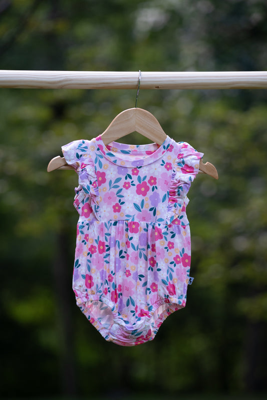 Rosalie Ruffle Bubble Romper