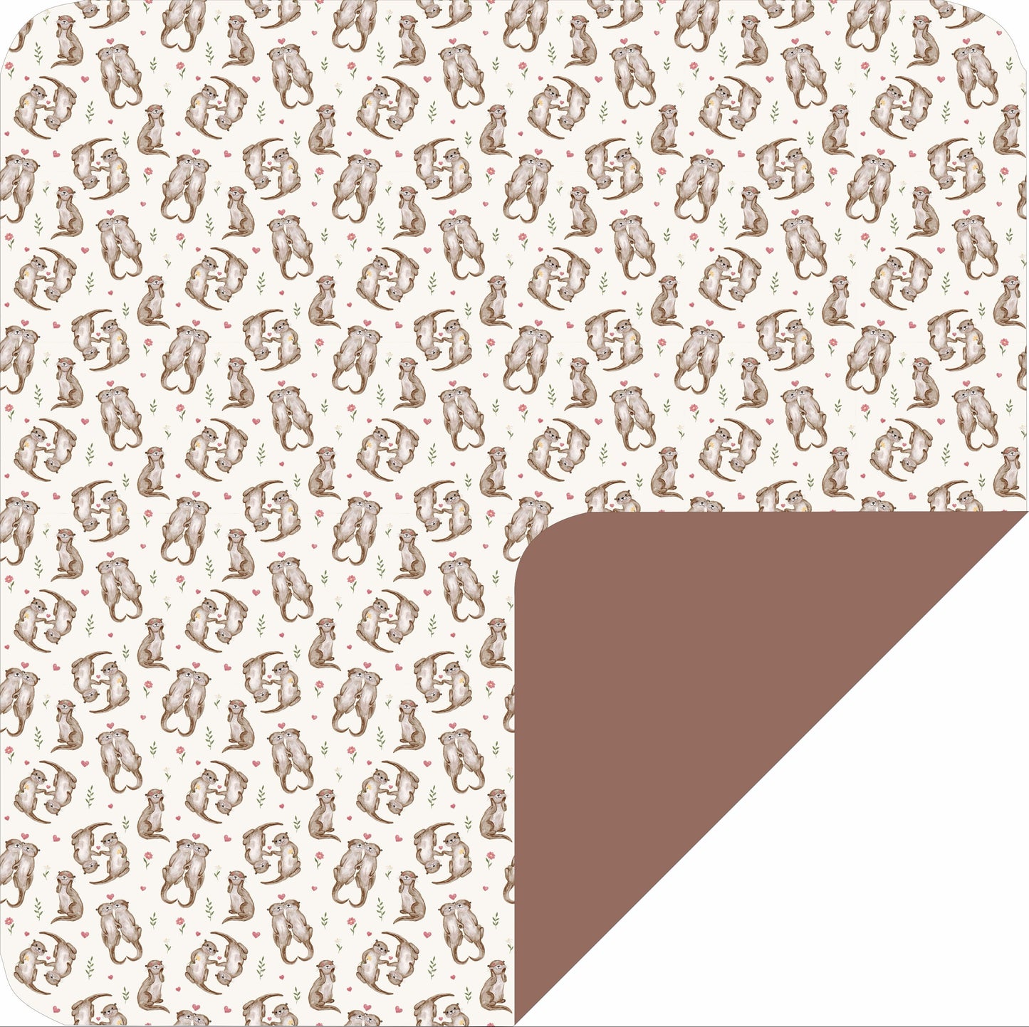 My Otter Half Double-layer Bamboo Blanket