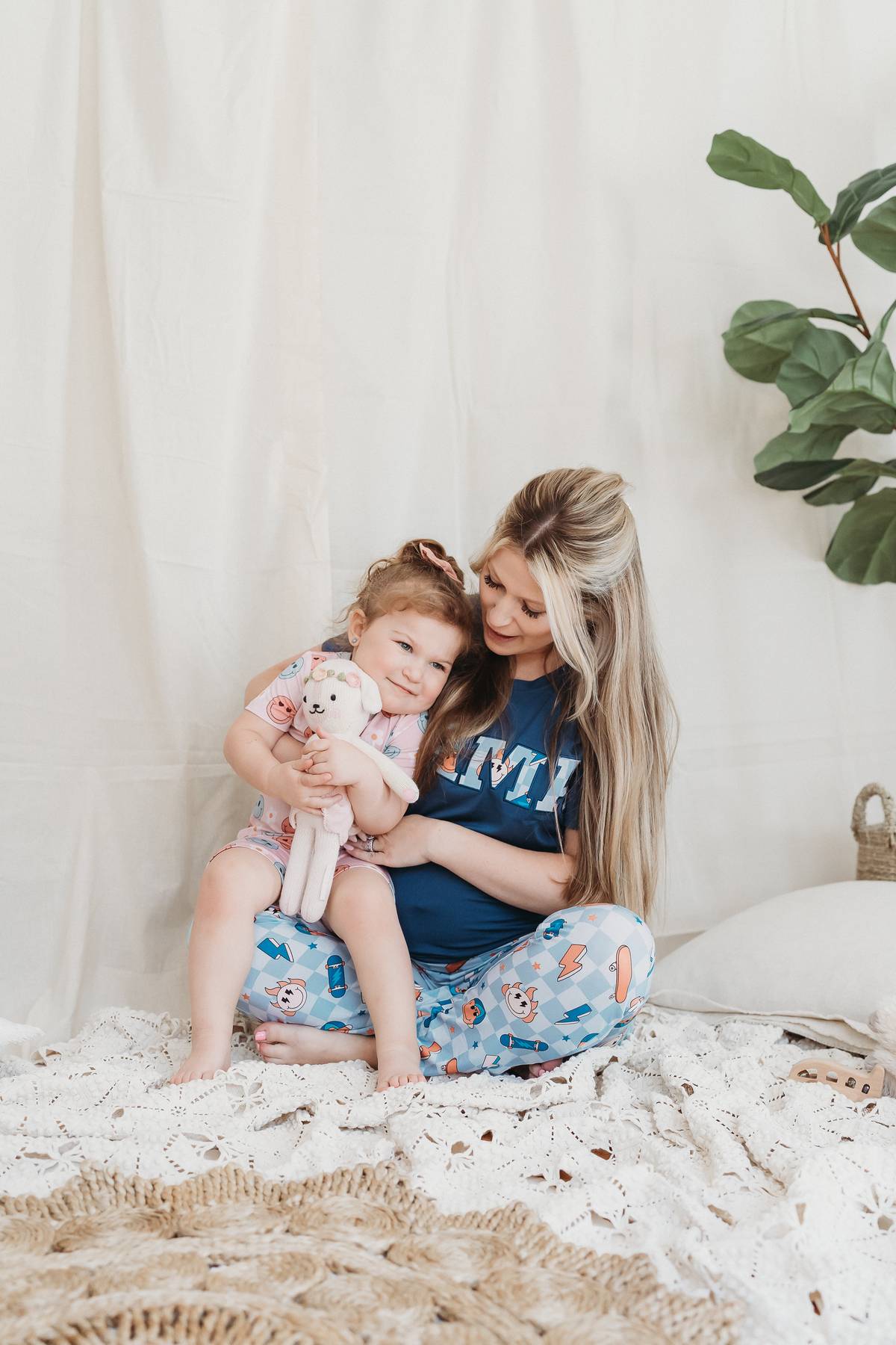 Rad Vibes Embroidered MAMA Tee