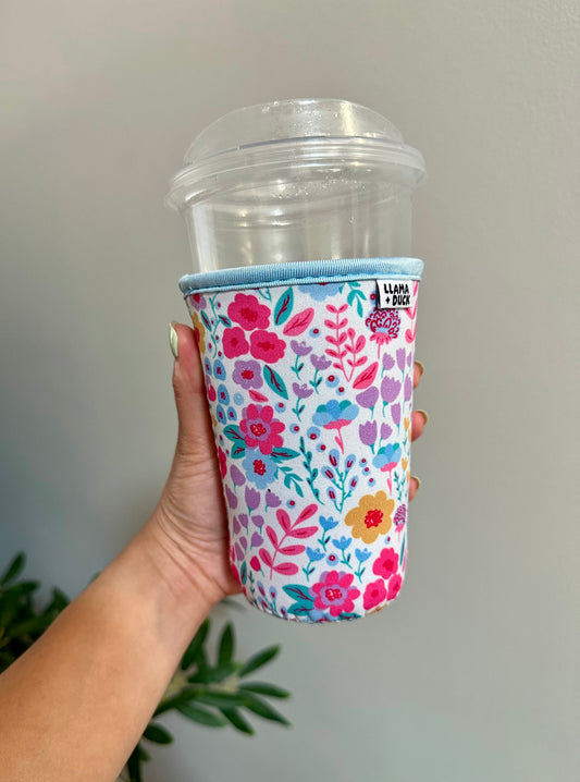 Summer Floral Coffee Sleeve