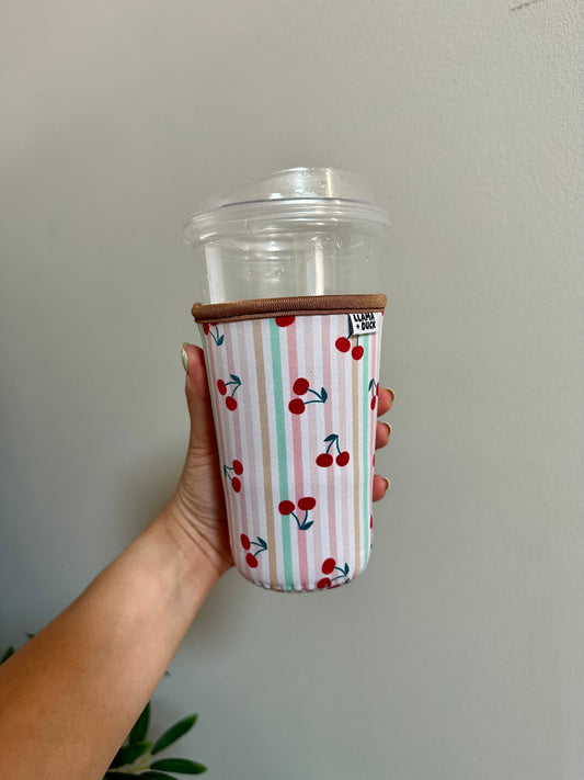 Cherries Coffee Sleeve